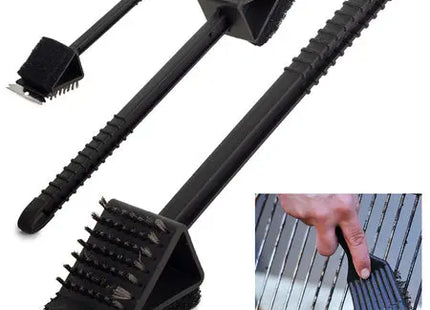 3-in-1 grill- und rechenreinigungsschrubber