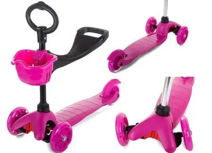 3-rad-balancier-roller 3in1 led rosa