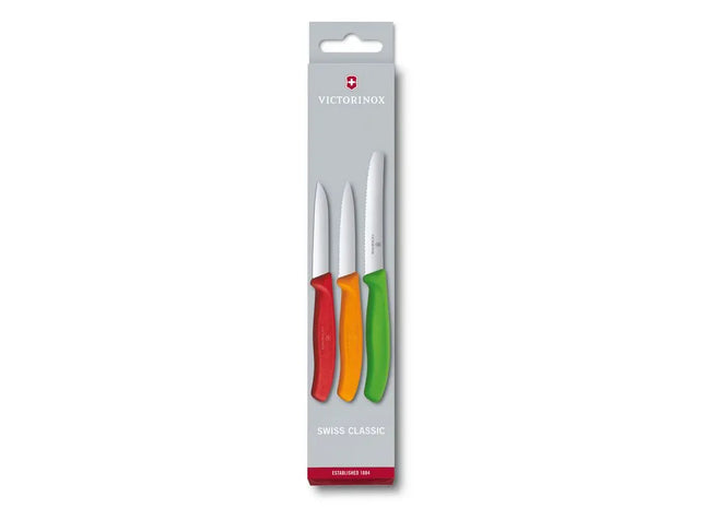 3-teiliges Premium Gemüsemesser-Set - Scharf und Ergonomisch TK Gruppe® Grosshandel 