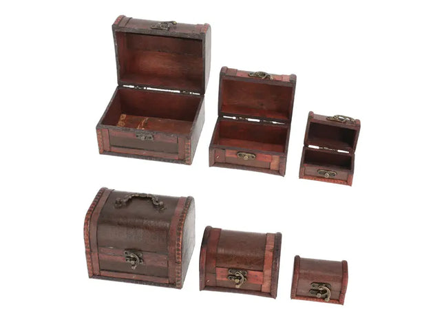 3-teiliges Truhen-Set – Sortiment 2, Vielseitige Aufbewahrungslösungen TK Gruppe® Grosshandel 