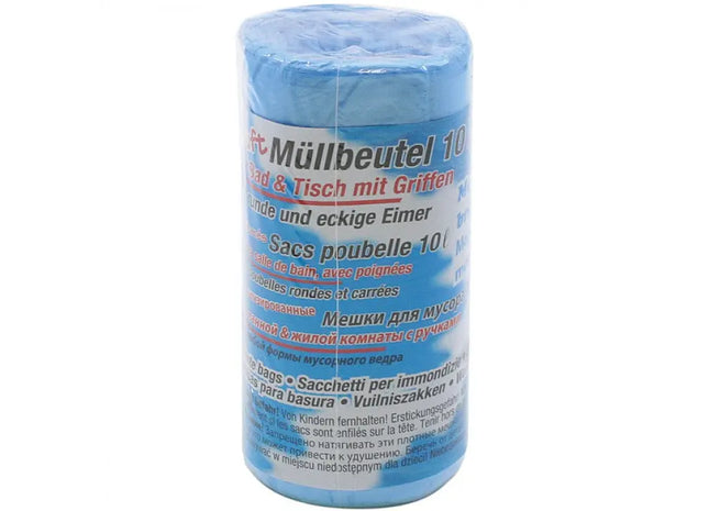 30 Duftende Müllbeutel 10L mit Tragegriffen, 4 Farben Sortiert TK Gruppe® Grosshandel 