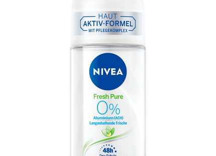 NIVEA Deo Roll-On Fresh Pure ohne Aluminium 50ml