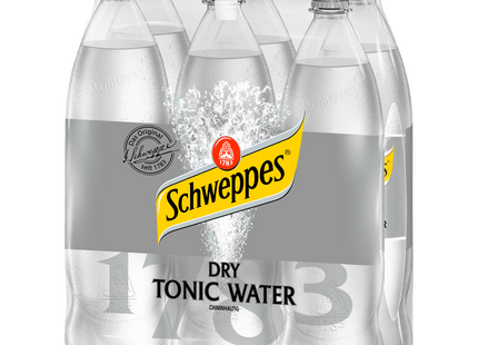 Schweppes Dry Tonic Water 6x1,25l