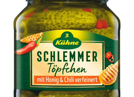 Kühne Schlemmertöpfchen mit Honig & Chili verfeinert 300g