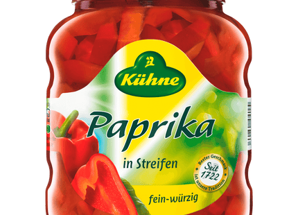 Kühne Paprika In Streifen 165g