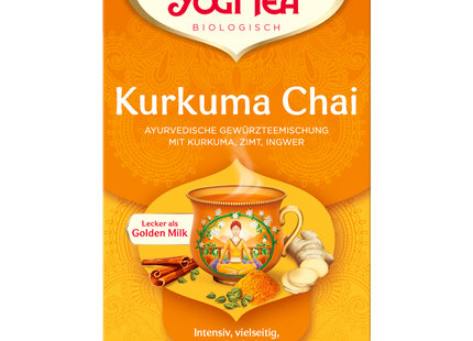 Yogi Tea Bio Tee Kurkuma Chai 34g 17 Beutel