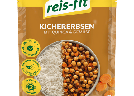 Reis-fit Kichererbsen mit Quinoa & Gemüse 250g