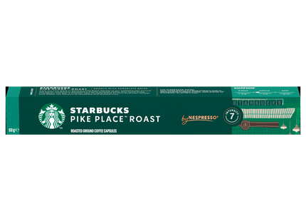 Starbucks Pike Place Roast Lungo by Nespresso 53g, 10 Kapseln