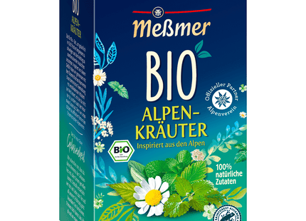 Meßmer Bio Alpenkräuter 40g, 20 Beutel