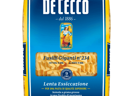 De Cecco Fusilli Giganti Nr,234 500g