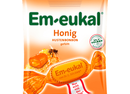 Em-eukal Hustenbonbons Honig gefüllt zuckerhaltig 75g