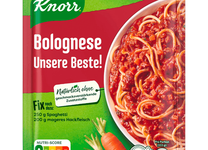 Knorr Fix Bolognese Unsere Beste für 3 Portionen