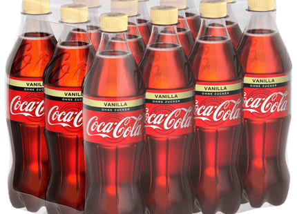 Coca-Cola Vanilla ohne Zucker 12x0,5l