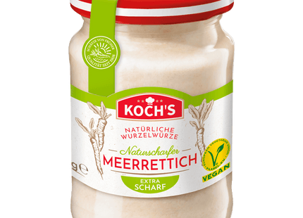 Koch's Naturscharfer Meerrettich vegan 95g