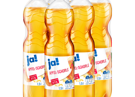 ja! Apfelschorle 6x1,5l