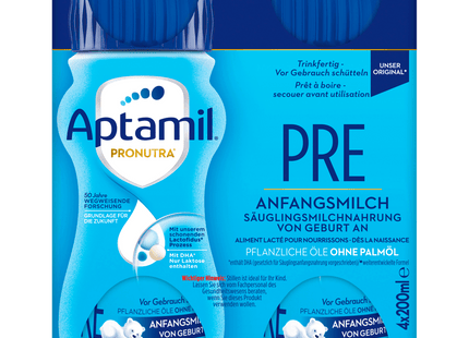 Aptamil Pronutra Advance Pre Anfangsmilch 4x200ml