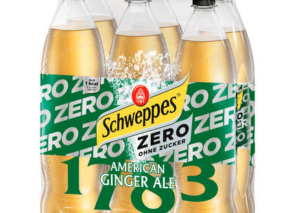 Schweppes American Ginger Ale Zero 6x1,25l