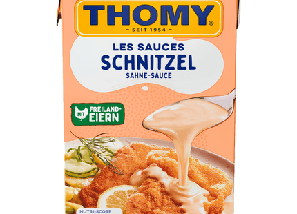 Thomy Les Sauces Schnitzel Sahne Sauce 250ml