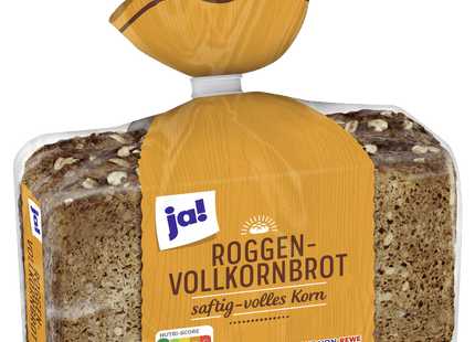 ja! Roggen-Vollkornbrot 500g