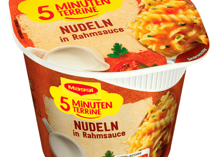 Maggi 5 Minuten Terrine Nudeln in Rahmsauce 61g