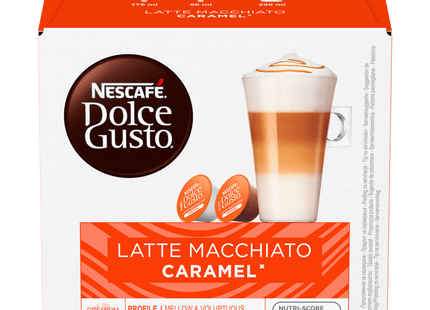 Nescafé Dolce Gusto Latte Macchiato Caramel 145,6, 16 Kapseln