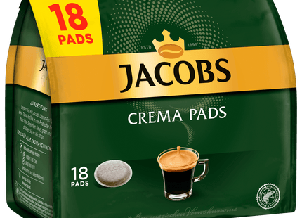 Jacobs Crema Pads 118g, 18 Pads