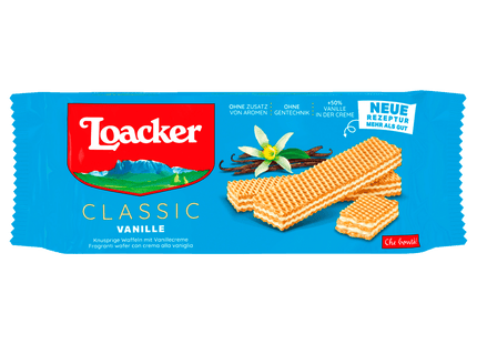 Loacker Waffeln Vanille 135g