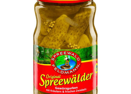 Spreewald-Feldmann Gewürzgurken 360g