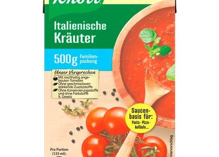 Knorr Tomato al Gusto Italienische Kräuter 500g