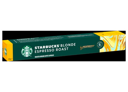 Starbucks Blonde Espresso Roast by Nespresso 53g, 10 Kapseln