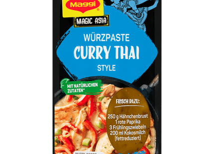 Maggi Food Travel Würzpaste für Curry Thai Style 65g