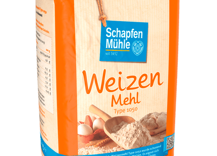 Schapfen Mühle Weizen Mehl Type 1050 1kg