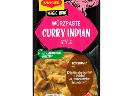 Maggi Food Travel Würzpaste für Curry Indian Style 65g