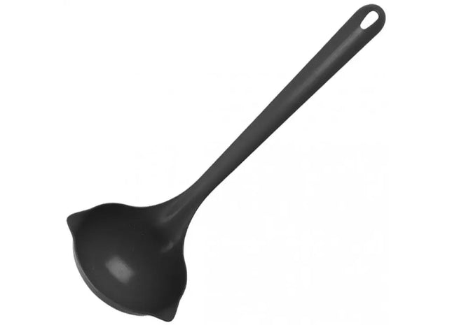 30cm Black Soup Serving Ladle - Cooking Utensil for Soups, Stews, and Broths TK Gruppe® Grosshandel 
