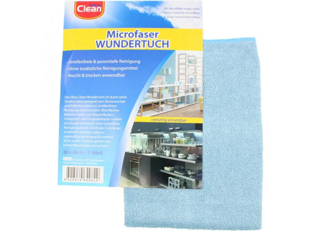 30x30cm Microfiber Marvel Cloth - Superb Cleaning Tool for All Surfaces TK Gruppe® Grosshandel 