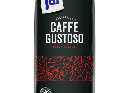 ja! Caffè Gustoso Ganze Bohnen Arabica-Robusta-Mischung 1kg