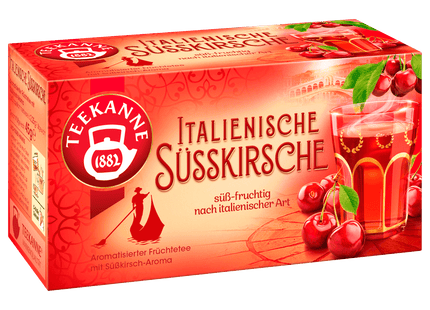 Teekanne Italienische Süsskirsche 45g, 20 Beutel