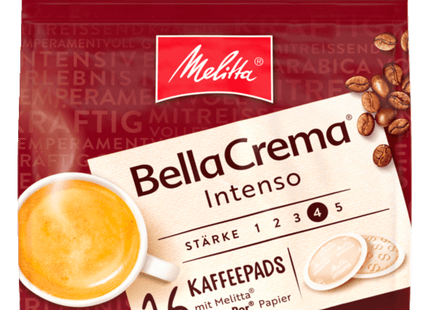 Melitta BellaCrema Intenso Kaffeepads 16 Pads