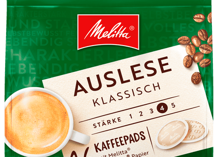 Melitta Auslese Klassisch Kaffeepads 16 Pads