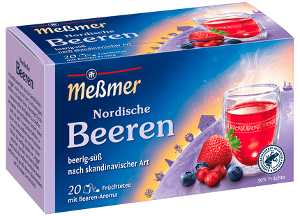 Meßmer Nordische Beeren 50g, 20 Beutel