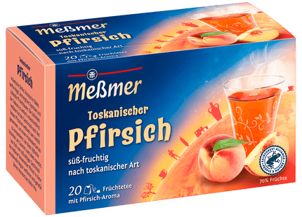 Meßmer Toskanischer Pfirsich 50g, 20 Beutel