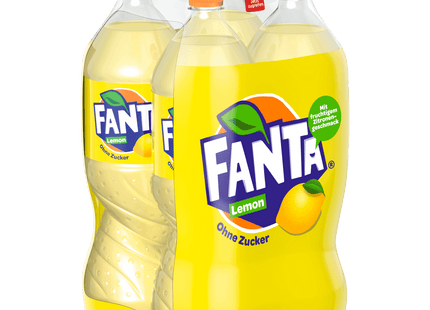 Fanta Lemon ohne Zucker 4x1,5l