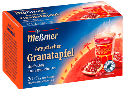 Meßmer Ägyptischer Granatapfel 50g, 20 Beutel