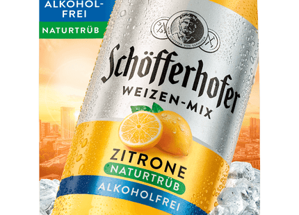 Schöfferhofer Weizen-Mix Zitrone alkoholfrei 6x0,33l