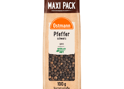 Ostmann Pfeffer schwarz ganz 100g