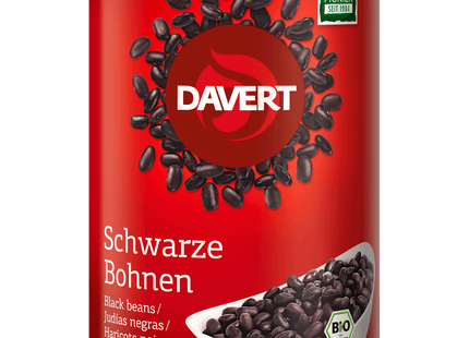 Davert Schwarze Bohnen Bio 240g