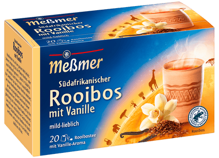 Meßmer Südafrikanischer Rooibos mit Vanille 35g, 20 Beutel