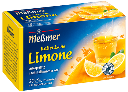 Meßmer Italienische Limone 50g, 20 Beutel