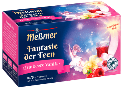 Meßmer Fantasie der Feen Himbeere-Vanille 18 Stück