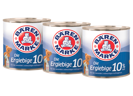 Bärenmarke Die Ergiebige 10 Kondensmilch 3x170g